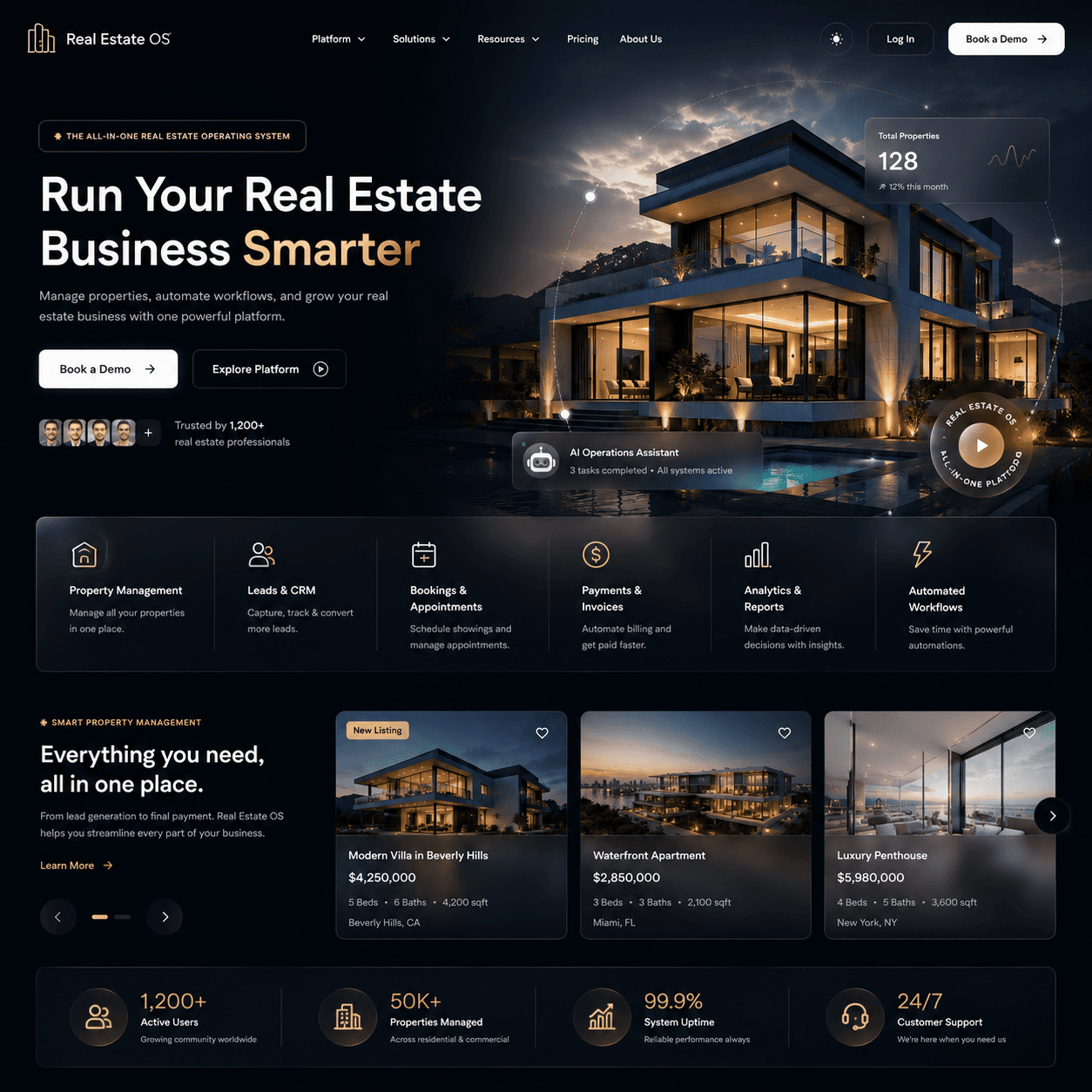 Real Estate connected system