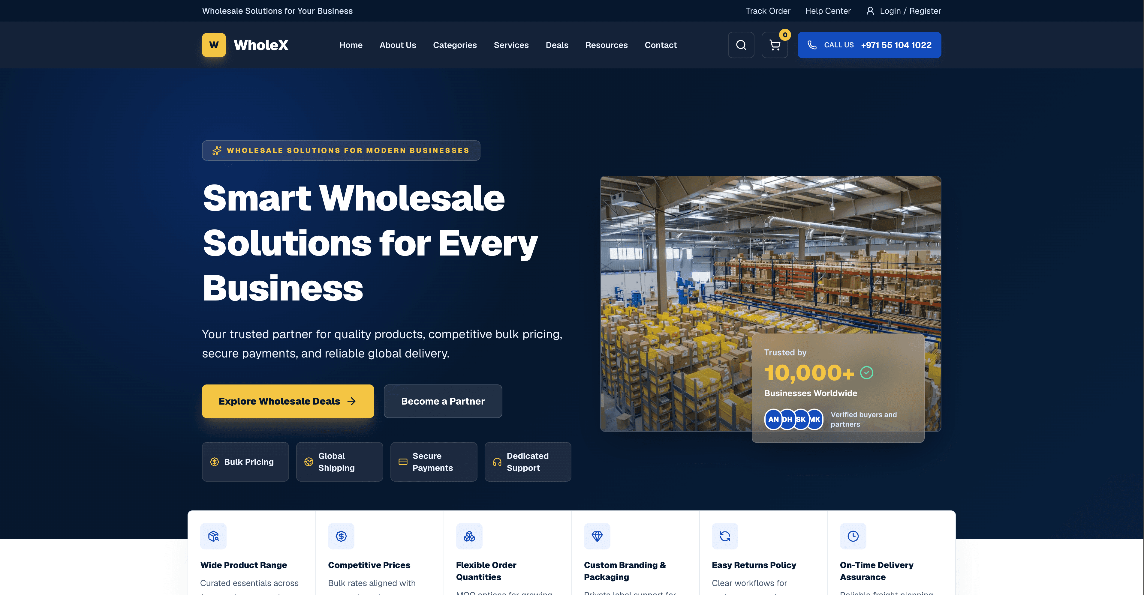 WholeX Website Design & Development