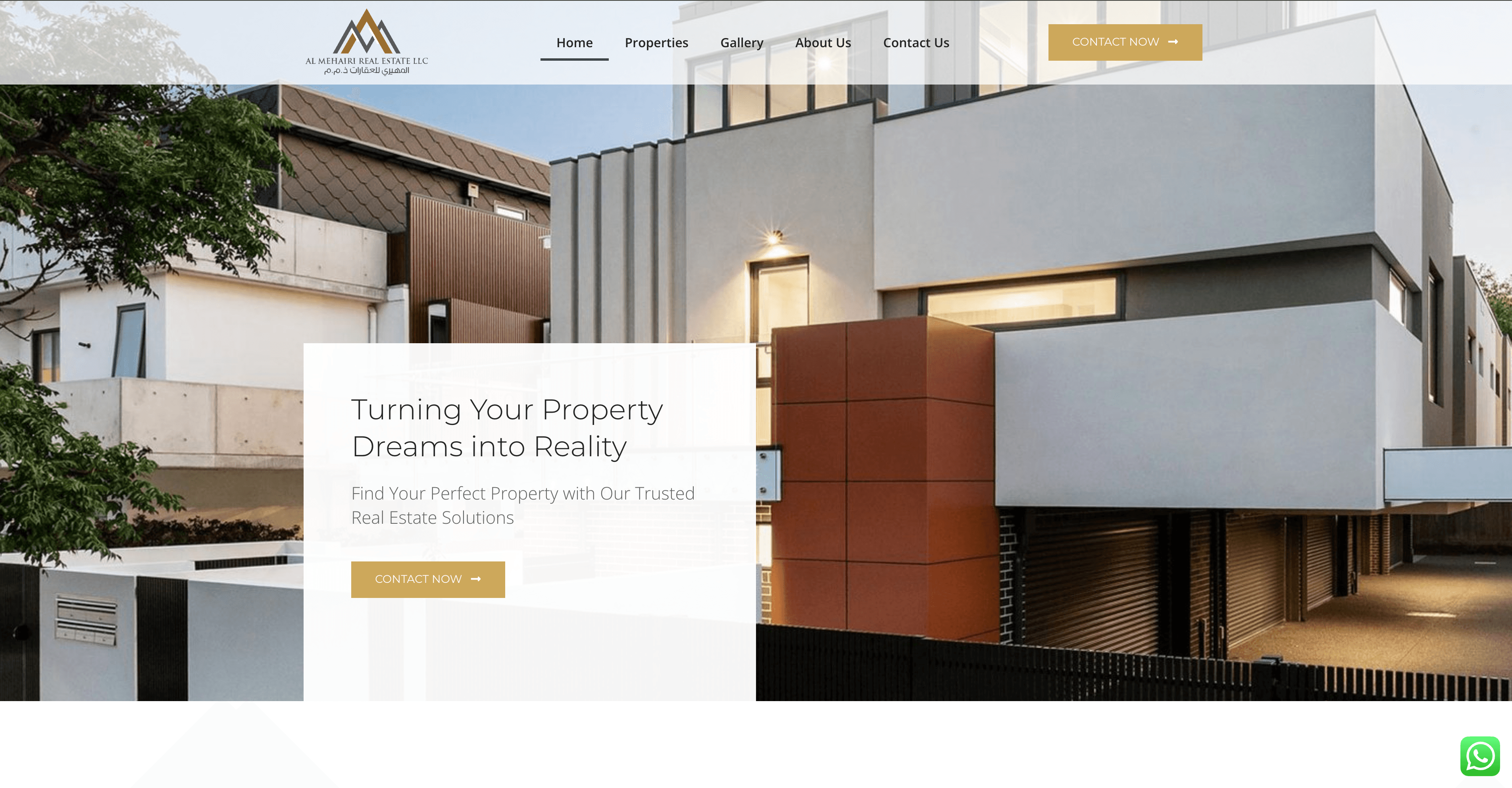 Al Mehairi Real Estate Website Development